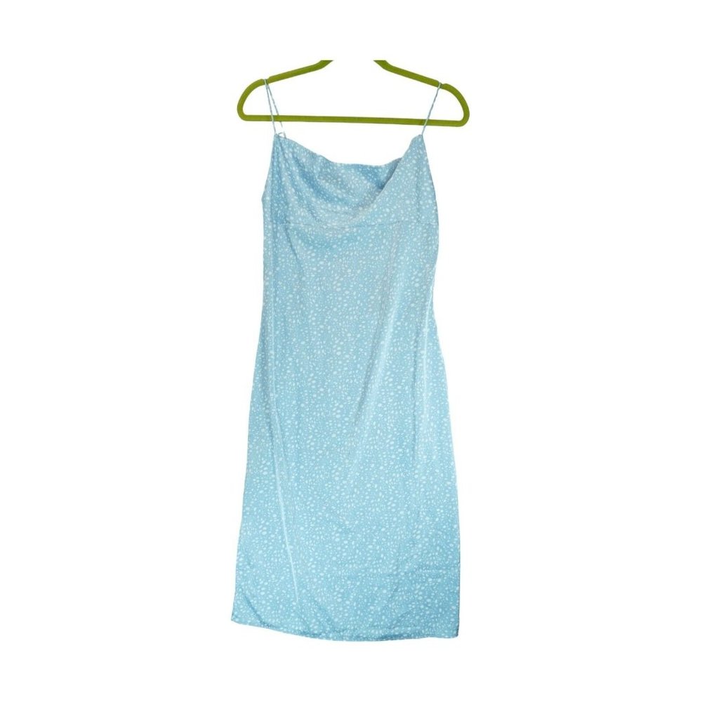 NWT Forever‎ 21 Boho Woven Dress Dusty Blue Size Small S